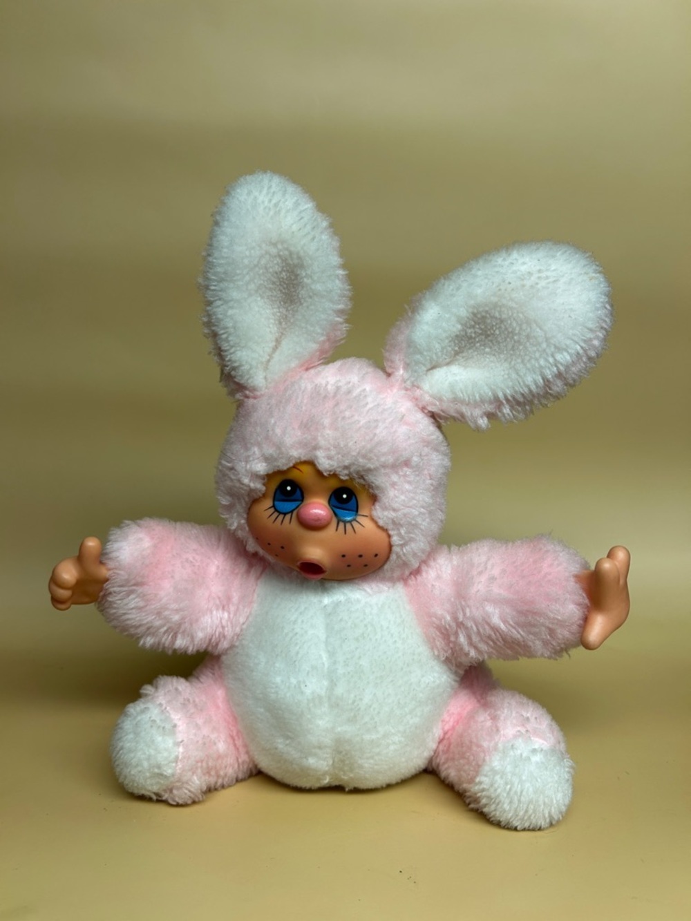 Vintage Atlanta Novelty Gerber Baby Doll Bunny Plush Stuffed Animal 8" VG ! - Picture 2 of 5